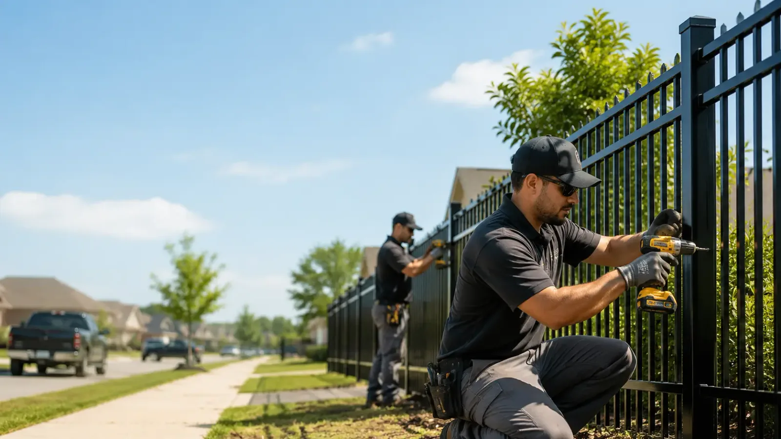 Metal Fence Installation in Cylinder, IA